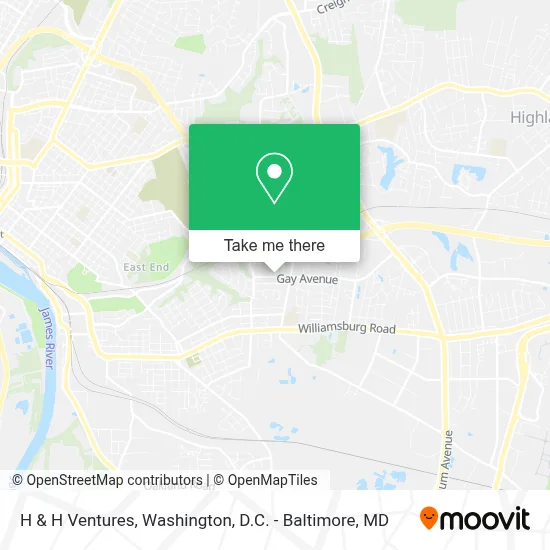 H & H Ventures map