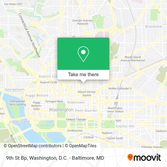 9th St Bp map