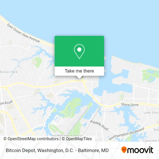 Bitcoin Depot map