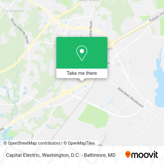 Capital Electric map