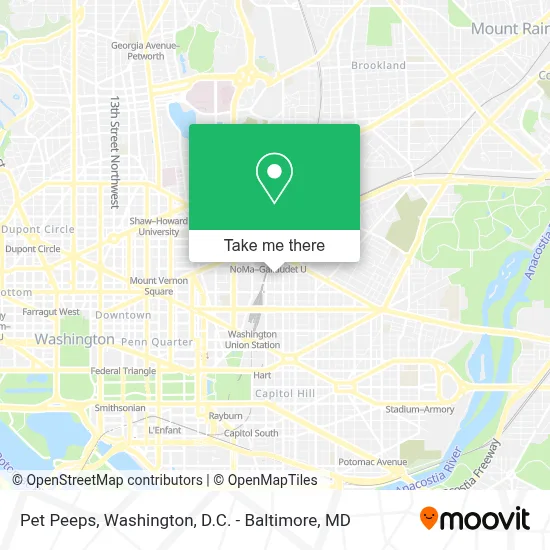 Pet Peeps map
