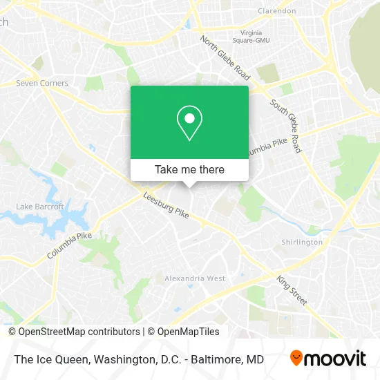 The Ice Queen map
