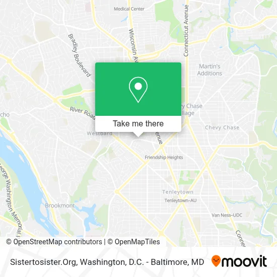 Sistertosister.Org map