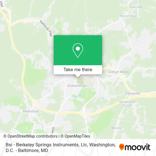 Bsi - Berkeley Springs Instruments, Llc map