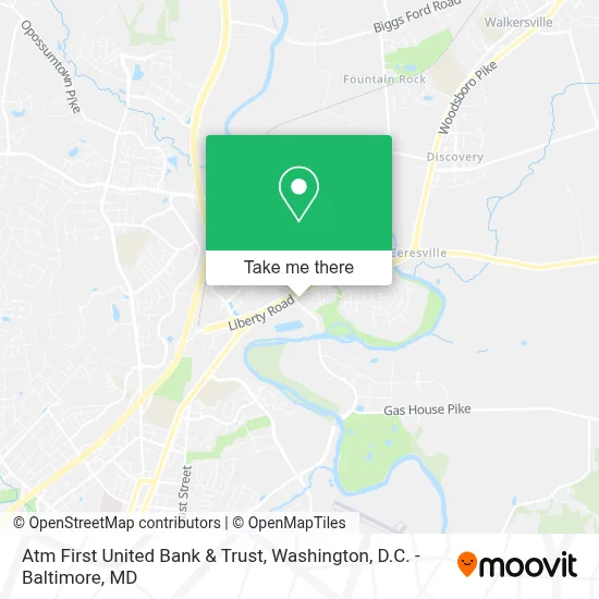 Atm First United Bank & Trust map