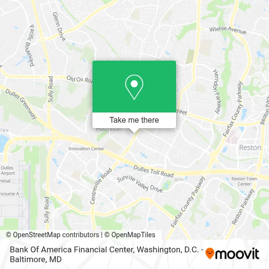 Bank Of America Financial Center map