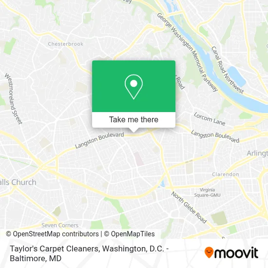 Taylor's Carpet Cleaners map