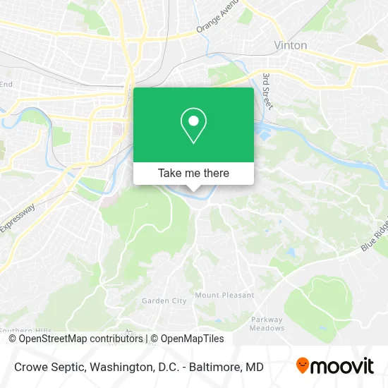 Crowe Septic map
