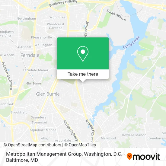 Metropolitan Management Group map
