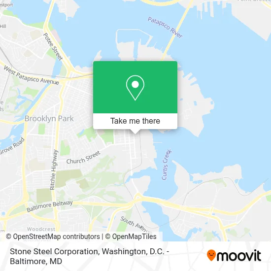 Stone Steel Corporation map