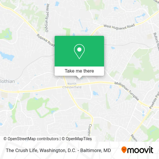 The Crush Life map