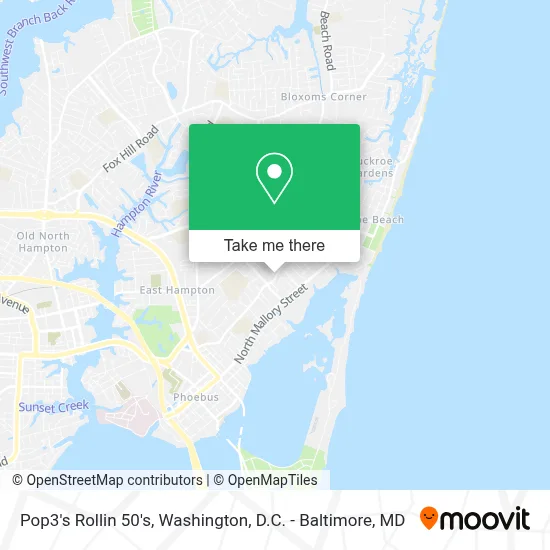 Pop3's Rollin 50's map