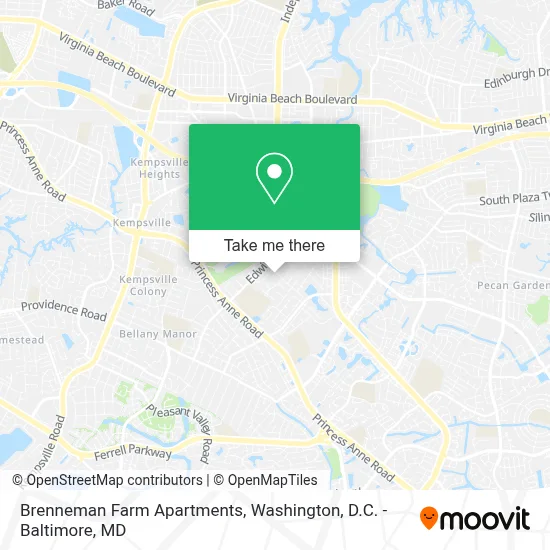 Brenneman Farm Apartments map