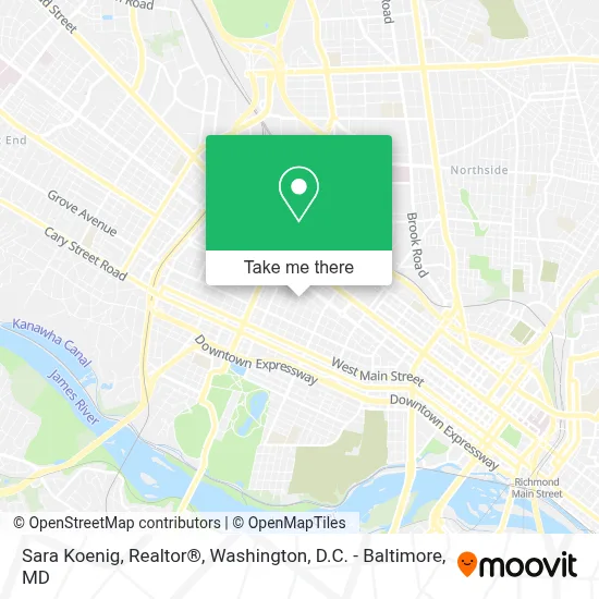 Sara Koenig, Realtor® map