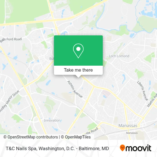 T&C Nails Spa map