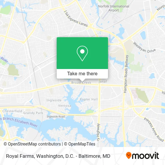 Royal Farms map
