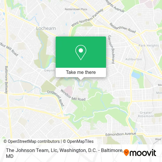 The Johnson Team, Llc map