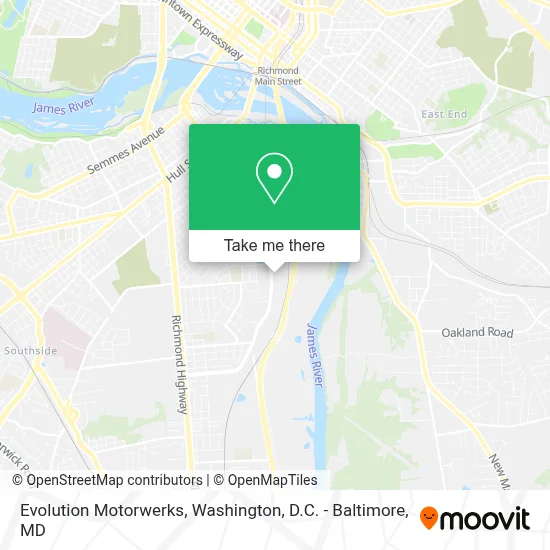 Evolution Motorwerks map