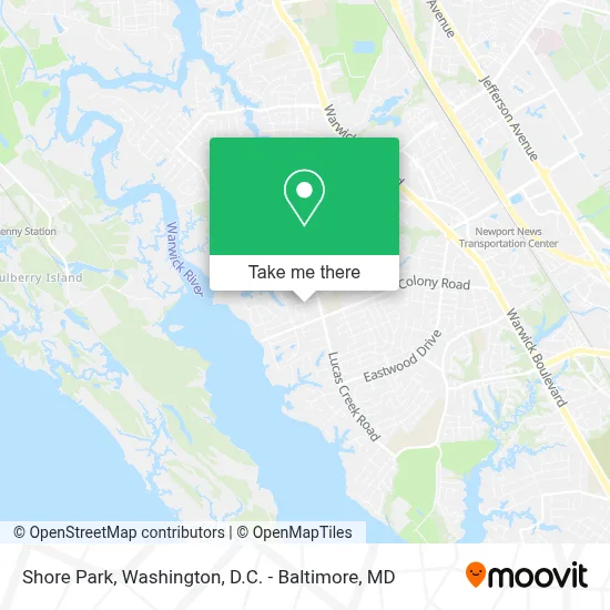 Shore Park map