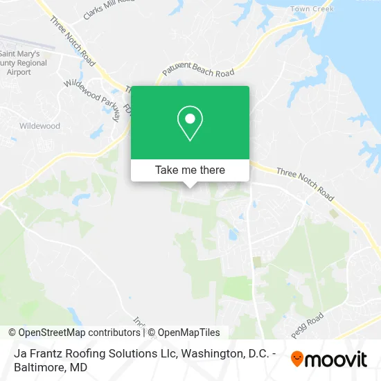 Ja Frantz Roofing Solutions Llc map