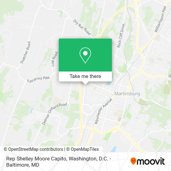 Rep Shelley Moore Capito map