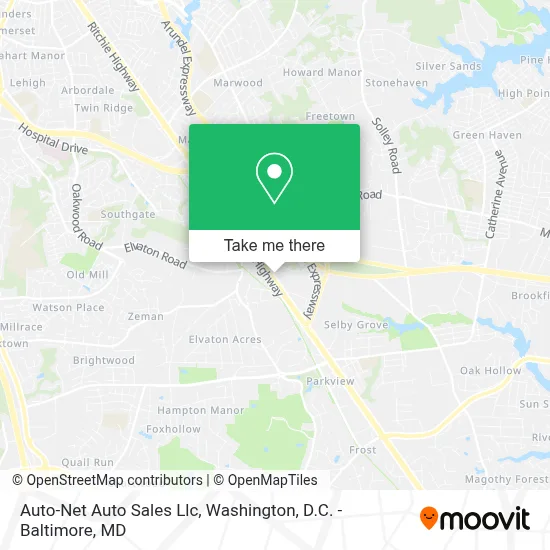 Auto-Net Auto Sales Llc map