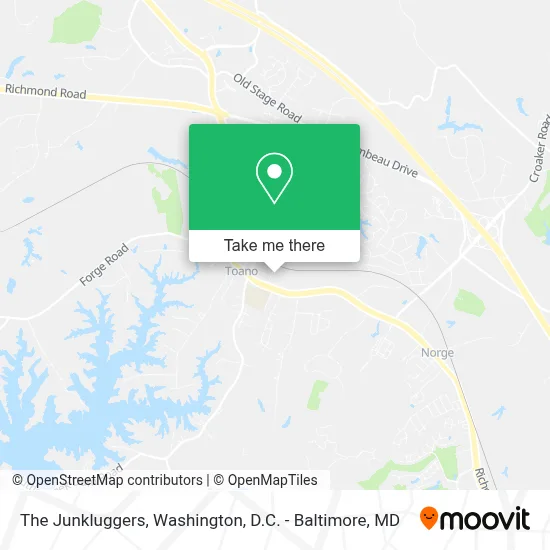 The Junkluggers map