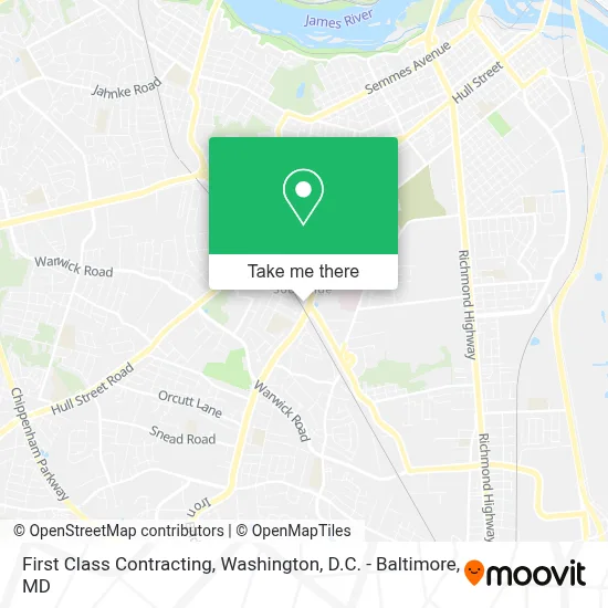 First Class Contracting map