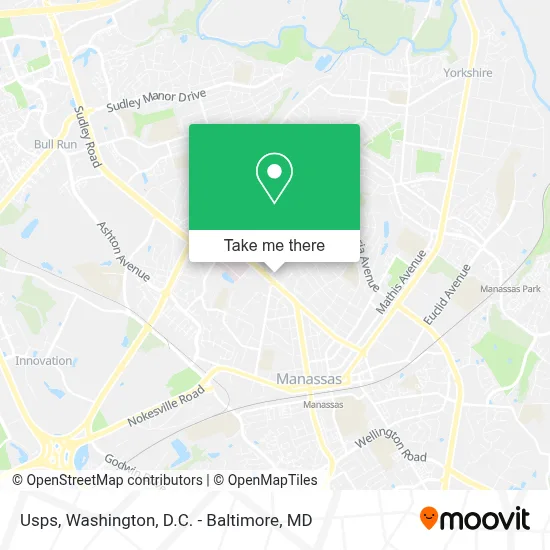 Usps map