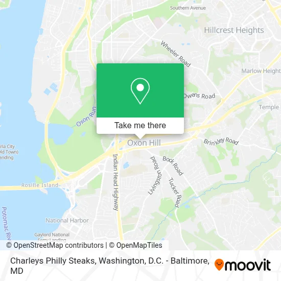 Charleys Philly Steaks map