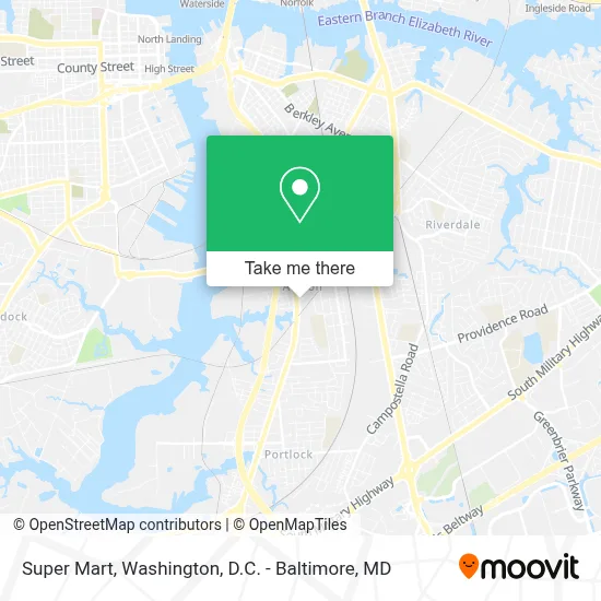 Super Mart map