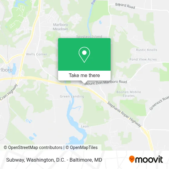Subway map