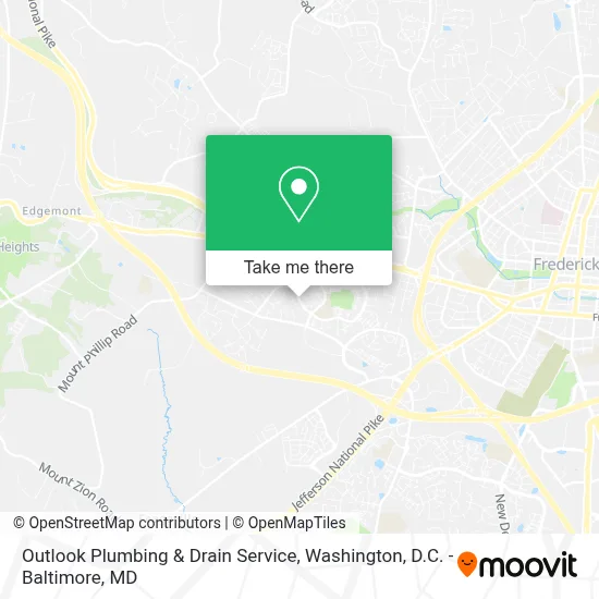 Outlook Plumbing & Drain Service map