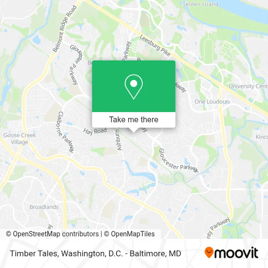 Timber Tales map