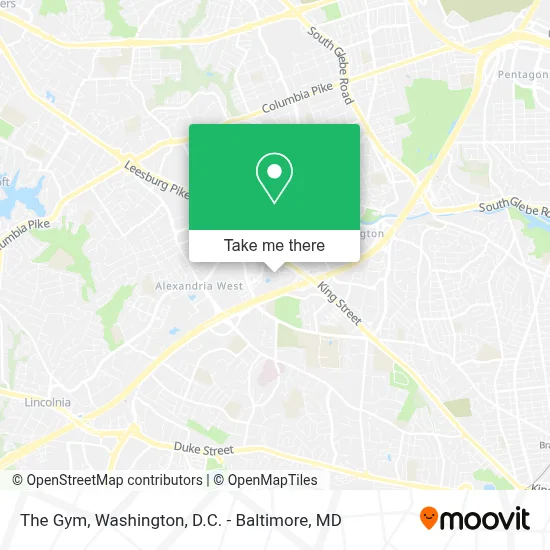 The Gym map