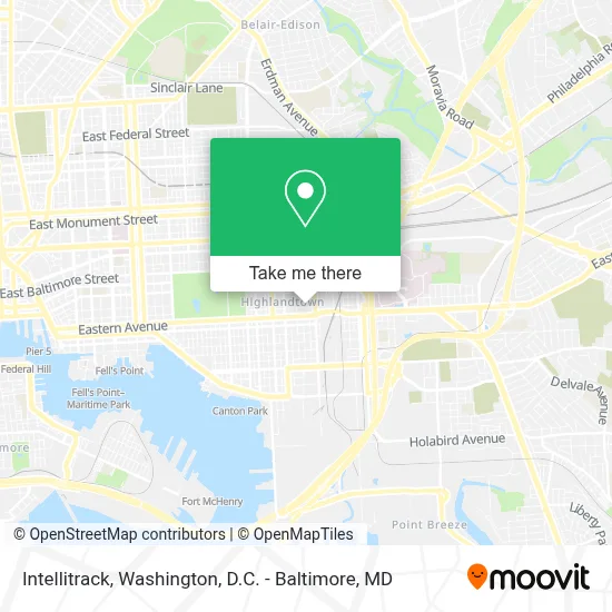 Intellitrack map