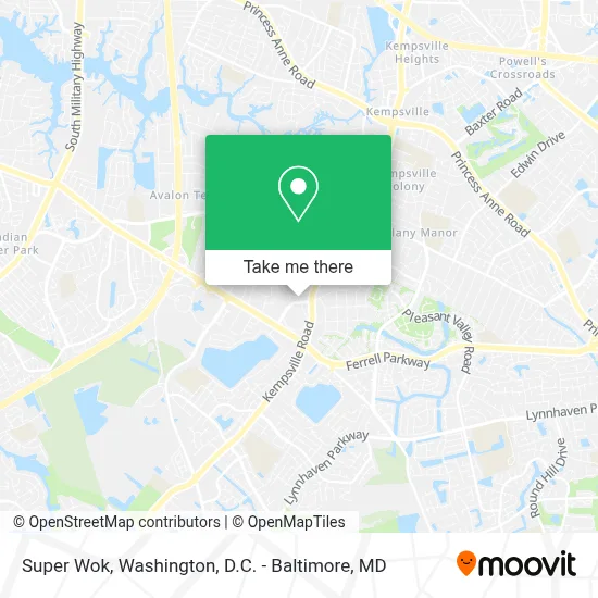 Super Wok map