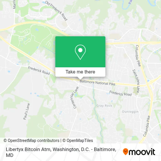 Libertyx Bitcoin Atm map