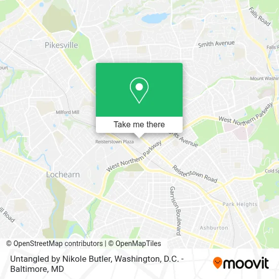 Untangled by Nikole Butler map