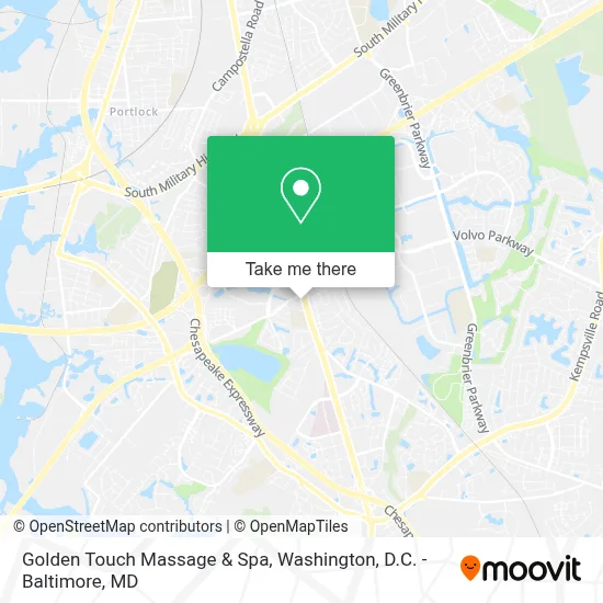 Golden Touch Massage & Spa map