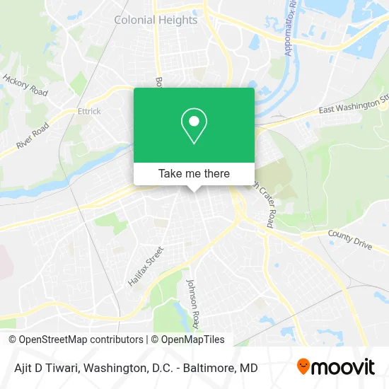 Ajit D Tiwari map