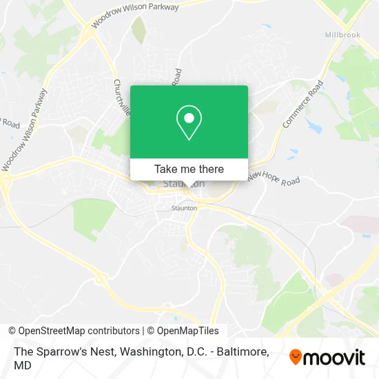 The Sparrow's Nest map