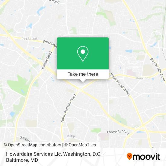Howardaire Services Llc map