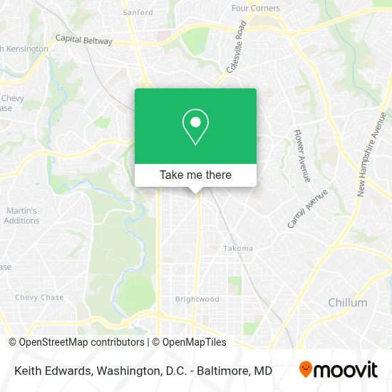 Keith Edwards map