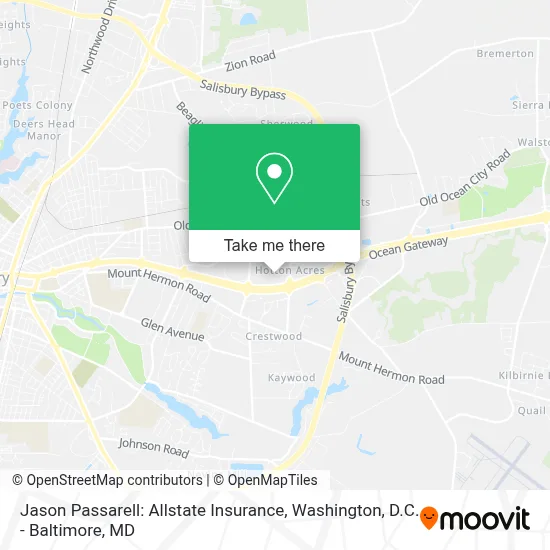 Jason Passarell: Allstate Insurance map