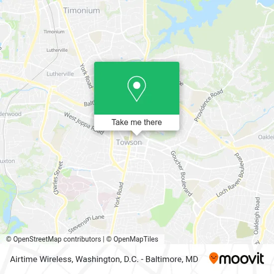 Airtime Wireless map