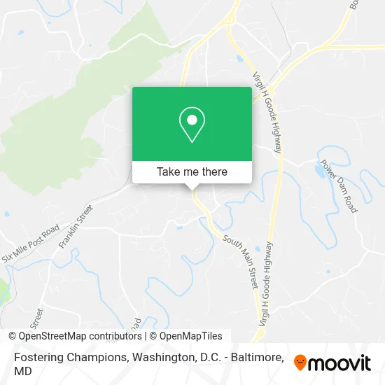 Fostering Champions map