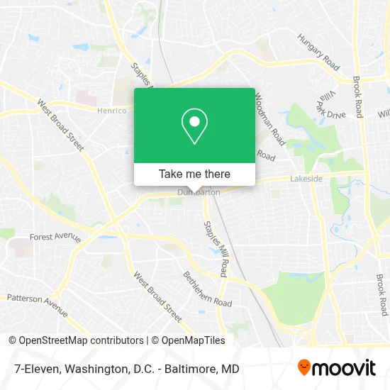 7-Eleven map