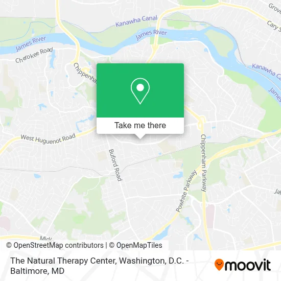 The Natural Therapy Center map