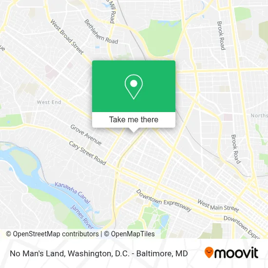 No Man's Land map